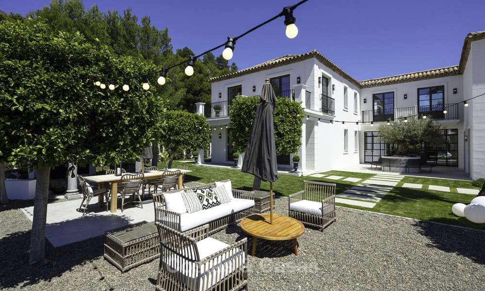Indrukwekkende en unieke eigentijdse luxe villa met spectaculair zeezicht te koop in Sierra Blanca, Golden Mile, Marbella 12571