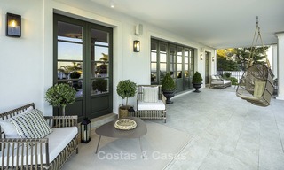 Indrukwekkende en unieke eigentijdse luxe villa met spectaculair zeezicht te koop in Sierra Blanca, Golden Mile, Marbella 12573 