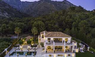 Indrukwekkende en unieke eigentijdse luxe villa met spectaculair zeezicht te koop in Sierra Blanca, Golden Mile, Marbella 12584 