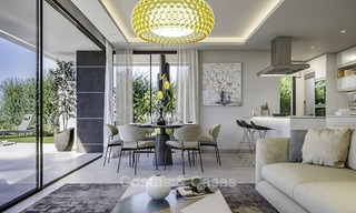 Stijlvolle nieuwe moderne luxe villa's met zeezicht te koop, Manilva, Costa del Sol 12923 