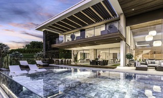 Majestueuze, super luxueuze moderne villa met adembenemend zeezicht te koop in het exclusieve La Zagaleta, Benahavis, Marbella 13375 