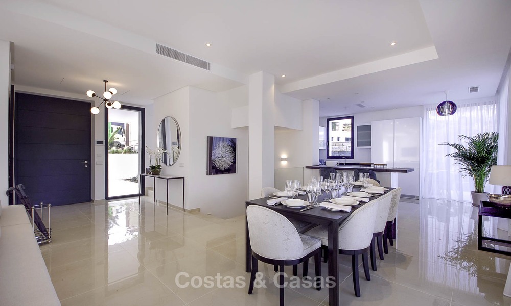 Prachtige nieuwe eigentijdse luxe villa's met panoramisch zeezicht te koop, Benahavis, Marbella 13451