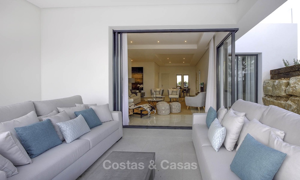 Prachtige nieuwe eigentijdse luxe villa's met panoramisch zeezicht te koop, Benahavis, Marbella 13457