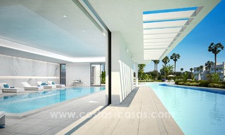 Enig-in-zijn-soort Instapklaar nieuw modern design appartement te koop met 4 slaapkamers in luxe resort in Marbella - Estepona 13462 