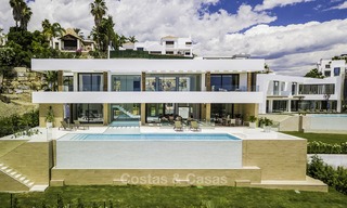 Gloednieuwe moderne designer villa met prachtig zeezicht te koop, instapklaar, Benahavis - Marbella 13691 
