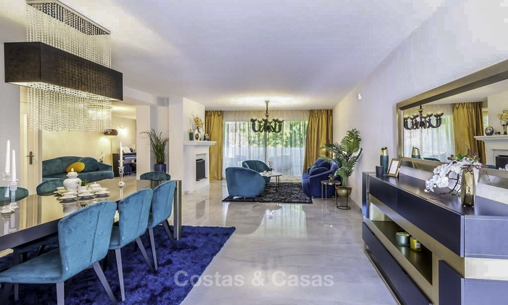 Gigantisch, zeer stijlvol 4-slaapkamer penthouse appartement te koop, in een prestigieus strandcomplex in Marbella - Estepona 14326
