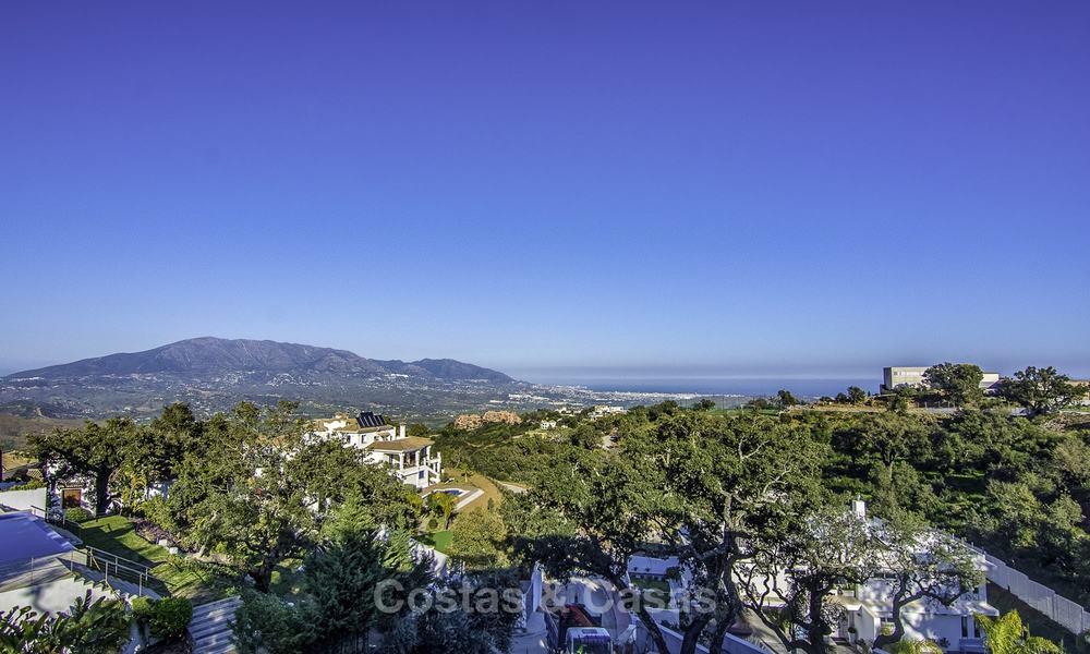 Spectaculaire, moderne nieuwbouw villa met adembenemend zee-, berg- en valleizicht te koop, instapklaar, Oost-Marbella 14748