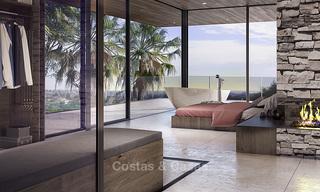 Nieuwe modern-hedendaagse luxe villa met panoramisch zeezicht te koop, in een exclusief golf resort in Marbella - Benahavis 14862 