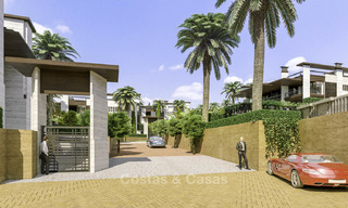 Nieuwe supergrote moderne luxe villa's te koop, op loopafstand van Puerto Banus in Nueva Andalucia in Marbella 15299 