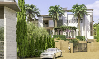 Nieuwe supergrote moderne luxe villa's te koop, op loopafstand van Puerto Banus in Nueva Andalucia in Marbella 15301 
