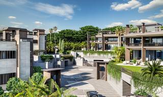 Nieuwe supergrote moderne luxe villa's te koop, op loopafstand van Puerto Banus in Nueva Andalucia in Marbella 29463 