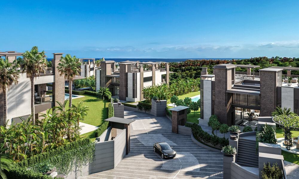 Nieuwe supergrote moderne luxe villa's te koop, op loopafstand van Puerto Banus in Nueva Andalucia in Marbella 29465