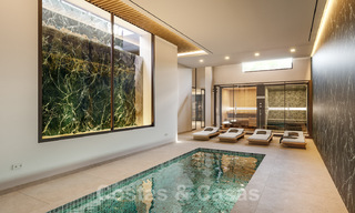 Nieuwe supergrote moderne luxe villa's te koop, op loopafstand van Puerto Banus in Nueva Andalucia in Marbella 29472 