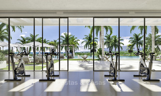 Nieuwe luxueuze appartementen direct aan de golfbaan te koop, met prachtig zee- en golfzicht, Oost-Marbella 16773 