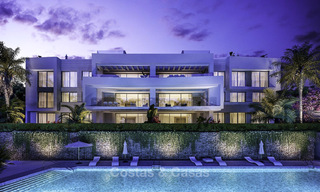Nieuwe luxueuze appartementen direct aan de golfbaan te koop, met prachtig zee- en golfzicht, Oost-Marbella 16776 