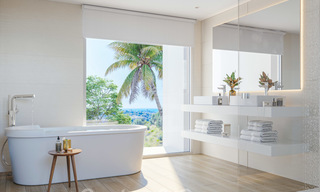 Nieuwe luxueuze appartementen direct aan de golfbaan te koop, met prachtig zee- en golfzicht, Oost-Marbella 22191 
