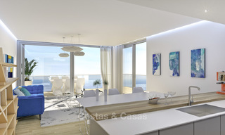 Laatste beschikbare nieuwe penthouse in een hedendaags luxe complex te koop, met spectaculair zeezicht in Benalmadena 16745 