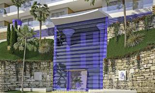Laatste beschikbare nieuwe penthouse in een hedendaags luxe complex te koop, met spectaculair zeezicht in Benalmadena 16750 