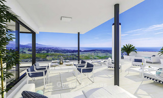 Moderne nieuwe appartementen met zeezicht te koop in één van de beste golfresorts, Casares, Costa del Sol 16707 
