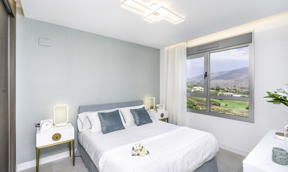 Moderne luxe-appartementen en penthouses te koop in een prachtig golfresort in Mijas, Costa del Sol. Laatste appartement! 16682