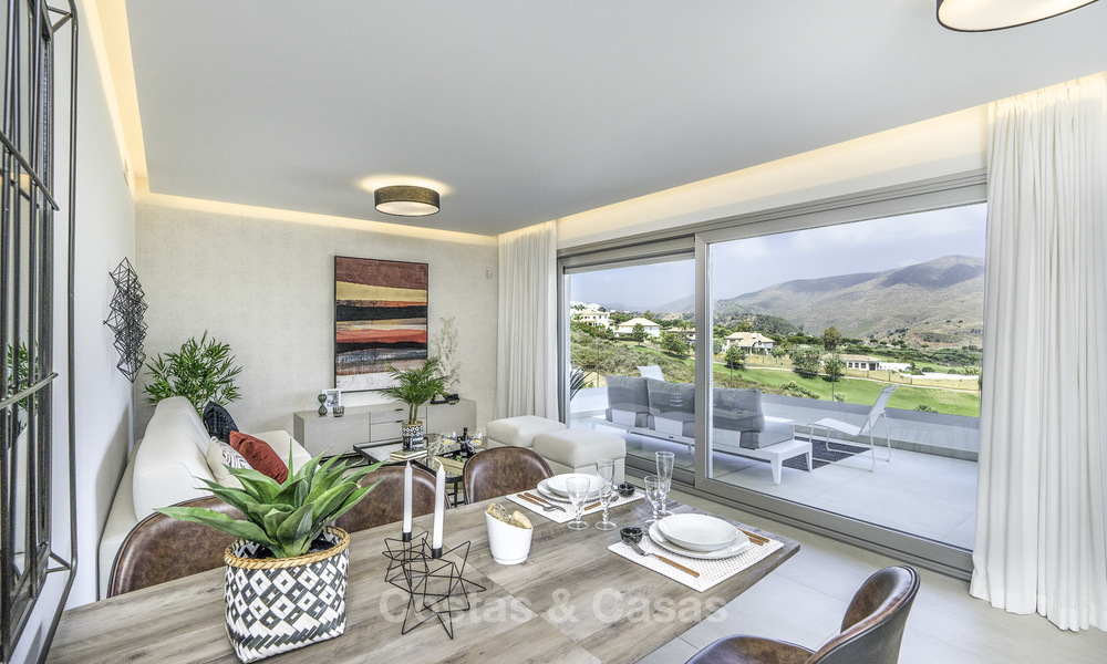 Moderne luxe-appartementen en penthouses te koop in een prachtig golfresort in Mijas, Costa del Sol. Laatste appartement! 16686