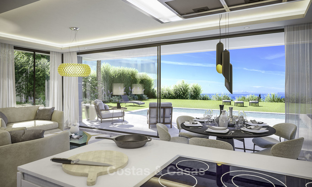 Stijlvolle nieuwe eigentijdse villa te koop op de New Golden Mile tussen Estepona en Marbella 15947