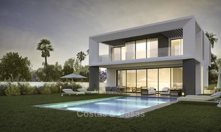 Prachtige nieuwe moderne luxe villa's nabij het strand te koop, Puerto Banus, Marbella 16205 
