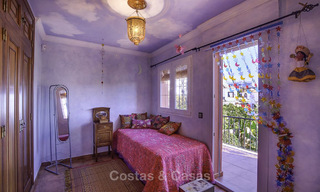 Rustieke Andalusische villa met apart gastenverblijf te koop, in het centrum van Marbella stad 16261 