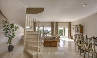 Te koop: eerstelijns golf schakelvilla met 4 slaapkamers op een golfdomein en met zeezicht, in Benahavis - Marbella 16313 
