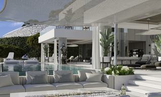 Uitzonderlijke, avant-gardistische luxe villa met adembenemend zeezicht te koop, Benahavis - Marbella 16377 