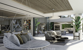 Uitzonderlijke, avant-gardistische luxe villa met adembenemend zeezicht te koop, Benahavis - Marbella 16383 