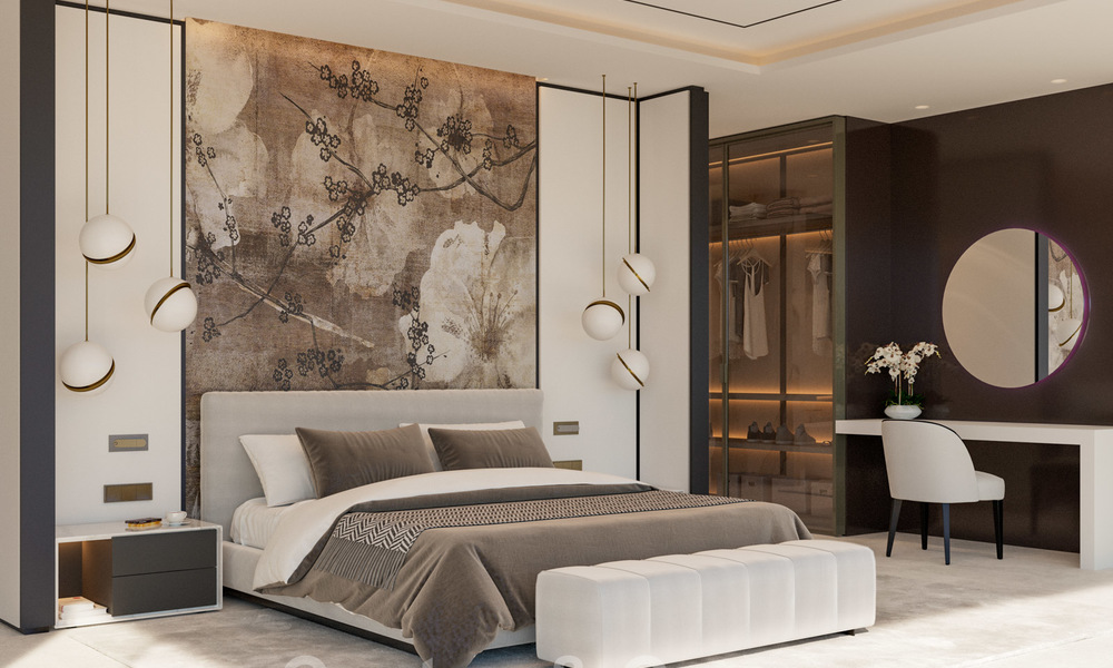 Uitzonderlijke, avant-gardistische luxe villa met adembenemend zeezicht te koop, Benahavis - Marbella 20725