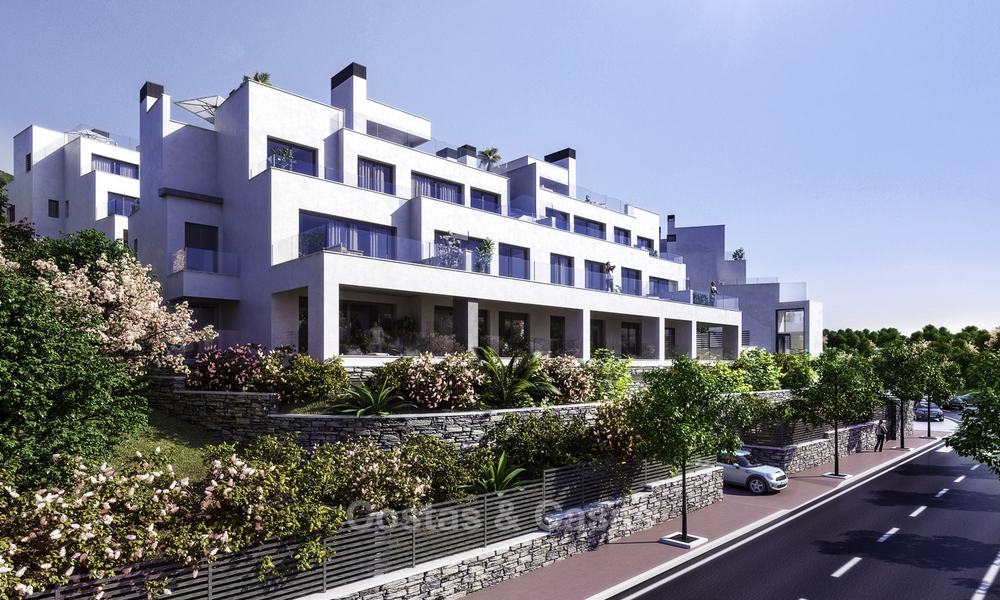 Prachtige nieuwe moderne appartementen te koop, op loopafstand van alle voorzieningen en het centrum van Marbella 17051