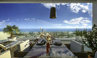 Prachtige nieuwe moderne appartementen te koop, op loopafstand van alle voorzieningen en het centrum van Marbella 17054 