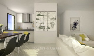 Prachtige nieuwe moderne appartementen te koop, op loopafstand van alle voorzieningen en het centrum van Marbella 17058 