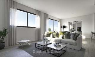 Prachtige nieuwe moderne appartementen te koop, op loopafstand van alle voorzieningen en het centrum van Marbella 17060 