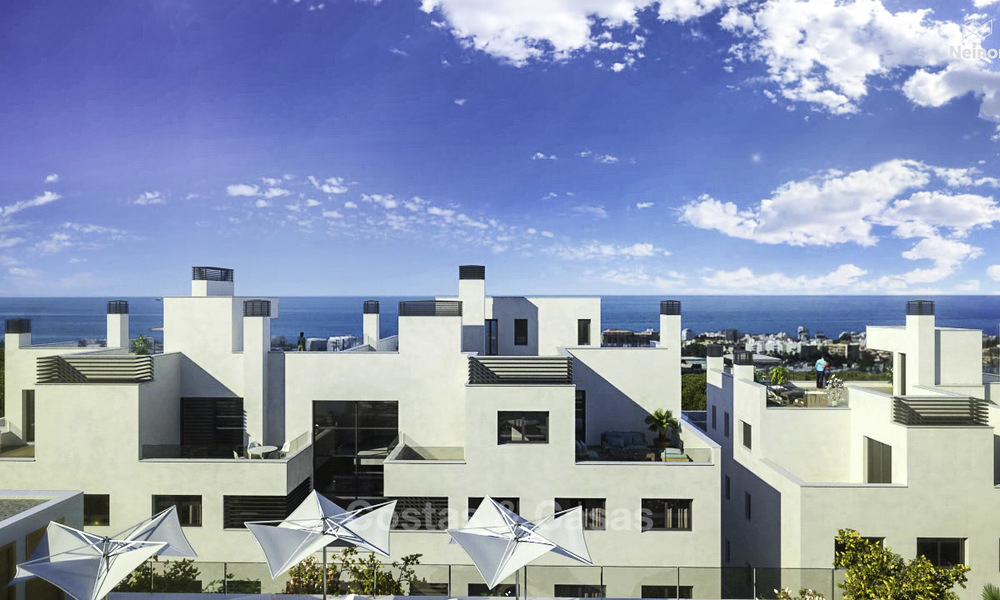 Prachtige nieuwe moderne appartementen te koop, op loopafstand van alle voorzieningen en het centrum van Marbella 17062