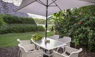 Mooi tuinappartement te koop met uitzicht op golfbaan en bergen, in Benahavis - Marbella 17075 