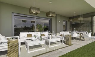 Nieuwe moderne appartementen in een idyllisch golfresort te koop, met fantastisch uitzicht! Mijas, Costa del Sol 18099 