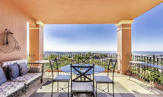 Ruim en gezellig appartement met panoramisch uitzicht op zee te koop, Benahavis - Marbella 18357 