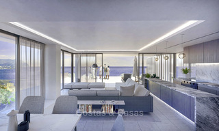 Nieuwe moderne luxe appartementen in een iconisch complex te koop, direct aan de strandboulevard van Malaga stad 18380 