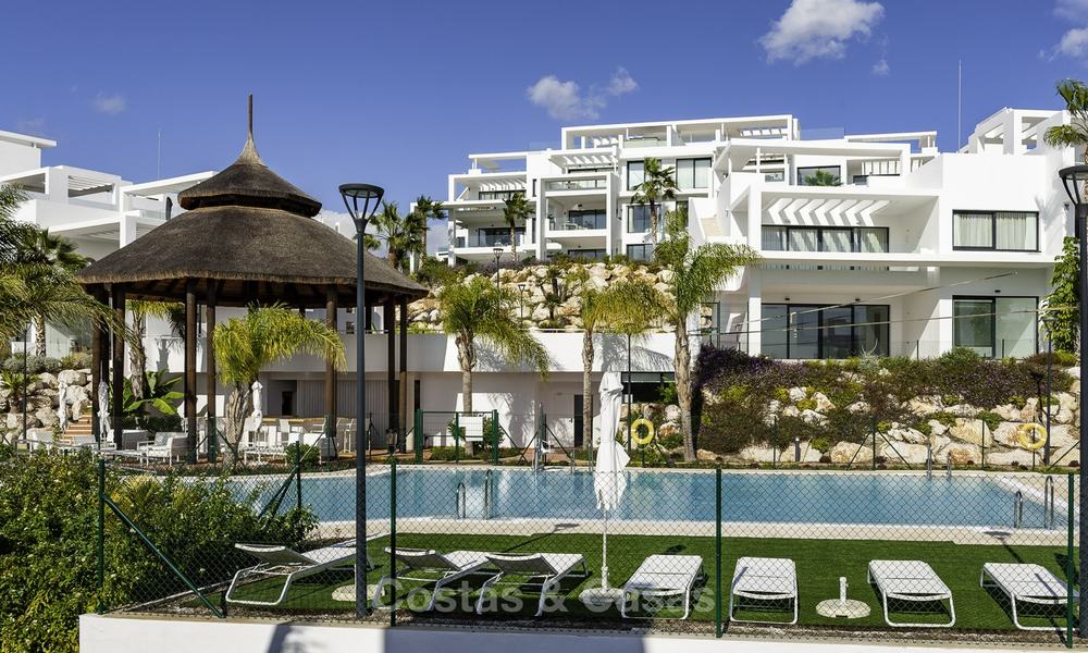 Modern penthouse appartement te koop, eerstelijns golf, in Benahavis - Marbella 18566