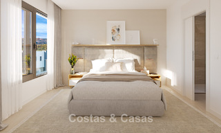 Moderne nieuwe halfvrijstaande villa's met privétuin te koop in Marbella´s Gouden driekhoek van Marbella - Benahavis - Estepona 802404 