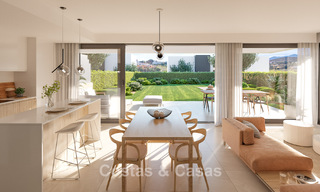 Moderne nieuwe halfvrijstaande villa's met privétuin te koop in Marbella´s Gouden driekhoek van Marbella - Benahavis - Estepona 802407 