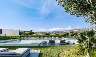 Moderne nieuwe halfvrijstaande villa's met privétuin te koop in Marbella´s Gouden driekhoek van Marbella - Benahavis - Estepona 802412 