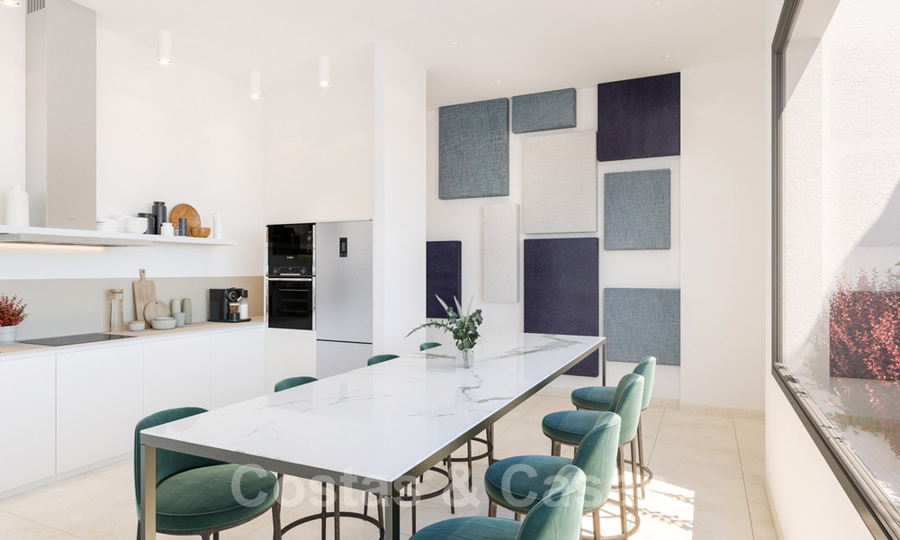 Nieuwe oogstrelende luxe-appartementen in een exclusief complex aan het strand te koop, in het centrum van Fuengirola, Costa del Sol 40235