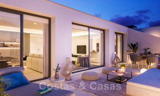 Nieuwe oogstrelende luxe-appartementen in een exclusief complex aan het strand te koop, in het centrum van Fuengirola, Costa del Sol 40238 