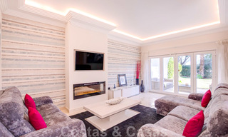 Mooi ingerichte, half vrijstaande schakelwoning te koop, op de eerste lijn van een prestigieuze golfbaan te Benahavis - Marbella 19896 