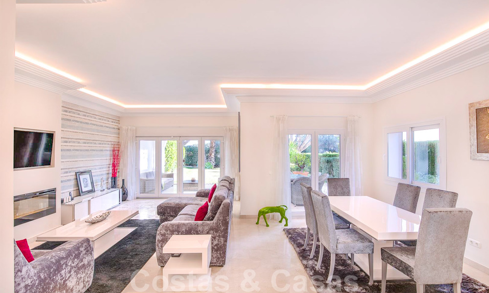 Mooi ingerichte, half vrijstaande schakelwoning te koop, op de eerste lijn van een prestigieuze golfbaan te Benahavis - Marbella 19912