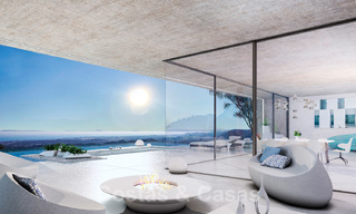 Off-plan moderne luxe villa met indrukwekkende uitzichten op het meer, de zee en de bergen te koop in Marbella 19951 